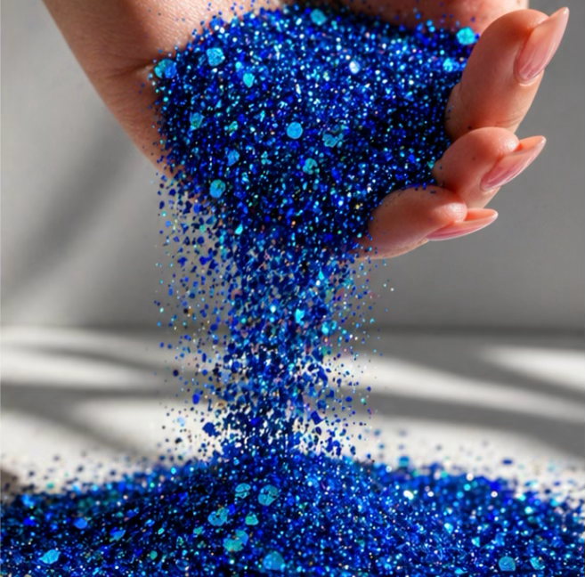 Blue Goddess Glitter
